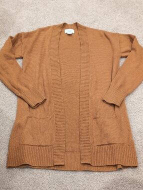 Old Navy Open-Front Cardigan in Rust Brown